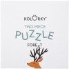 Kolorky Puzzle Two Piece Forest puzzle 10 buc