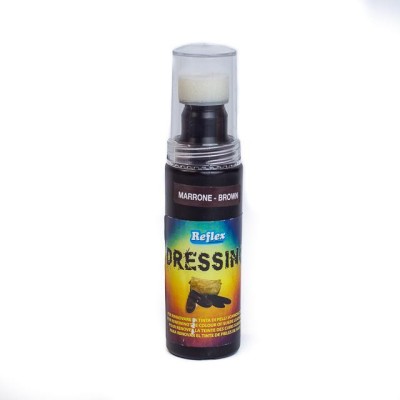 Vopsea penetrantă pentru piele &amp;icirc;ntoarsă Dressing Reflex 75ml Maro - Brown foto