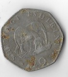 Moneda 20 shilingi 1992 - Tanzania