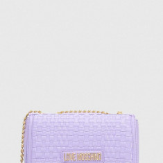 Love Moschino poseta culoarea violet