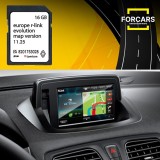 SD Card hărți navigație R-LINK Evolution Europa 2025 pentru Renault Captur (2014&ndash;2016)
