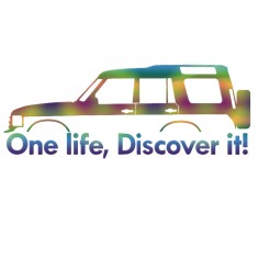 Sticker Land Rover One Life Discover It