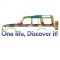 Sticker Land Rover One Life Discover It , Autocolant pentru Exploratori Adevarati