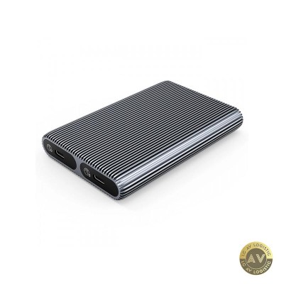 Rack Orico AM2C3-2N Dual Disk pentru SSD SATA M.2 NVMe Gri foto