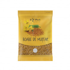 Boabe de Mustar Aroma Spice, 1Kg, Boabe Mustar, Mustar in Boabe, Boabe Mustar Aroma Spice, Boabe Mustar Galben, Boabe de Mustar Galbene, Seminte Musta