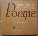 Poeme - Walt Whitman, Carl Sandburg