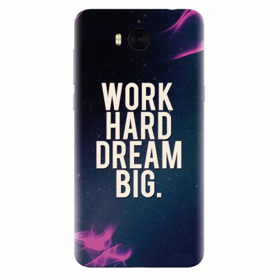 Husa silicon pentru Huawei Y5 2017, Dream Big foto