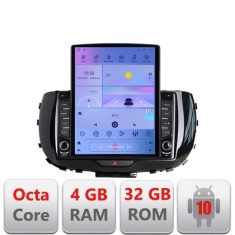 Navigatie Kia Soul 2020- G-soul ecran tip TESLA 9.7&quot; cu Android Radio Bluetooth Internet GPS WIFI 4+32GB DSP 4G Octa C CarStore Technology