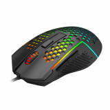 Cumpara ieftin Mouse Gaming Redragon Elite, 32900 DPI, Iluminare RGB, Negru