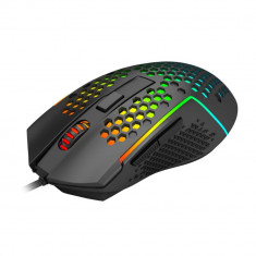 Mouse Gaming Redragon Elite, 32900 DPI, Iluminare RGB, Negru