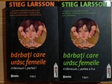 Stieg Larsson - Millennium 1 (Barbati care urasc femeile) - in doua volume, ed. Trei
