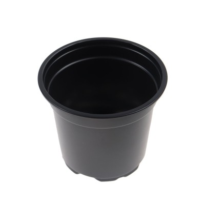 Ghiveci pentru rasad, polipropilena, rotund, negru, 11 x 10 cm foto