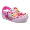 Saboti Crocs Toddler Fun Lab Paw Patrol Patch Clog Roz - Ballerina Pink, 19, 20