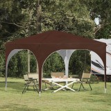 vidaXL Cort de Petrecere Pop-up 290 x 290 x 245 cm Maro 42019852