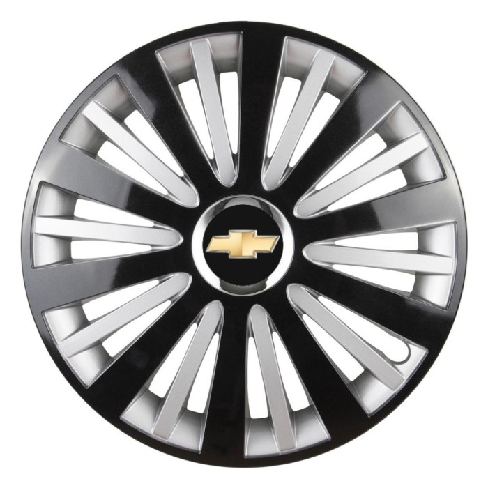 Set 4 Capace Roti, potrivite jantelor de R15, pentru Chevrolet, model falcon dual