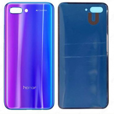 Capac Baterie Spate Huawei Honor 10 Cu Adeziv Sticker Albastru foto