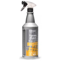 CLINEX Textile Foam, 1 litru, cu pulverizator, spuma pentru curatarea tapiteriei