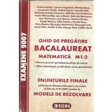 Ghid de pregatire bacalaureat matematica M1-2