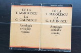 De la T. Maiorescu la G. Călinescu. Antologia criticilor rom&acirc;ni - Eugen Simion