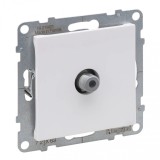 Priza TV de capat tip F Legrand Suno alb 721163