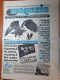 Ziarul magazin 13 aprilie 1995-art despre brancus,joan kennedy si david bowie