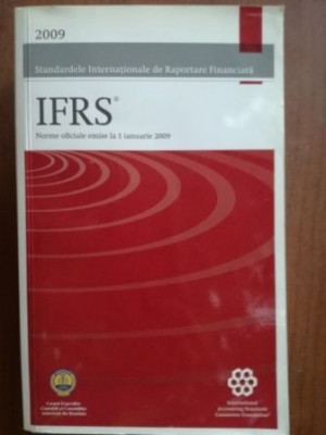 IFRS Standardele Internationale de raportare financiara 2009 foto