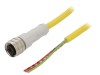 Cablu conectare EATON ELECTRIC M12, 3P, 10m, IP67, PVC, Galben