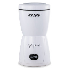Rasnita de cafea Zass, 150 W, 80 g, alb