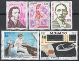 Monaco 1982 Mi 1553/57 MNH - Artiști semnificativi, Nestampilat