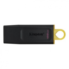 Usb flash drive kingston 128gb data traveler exodia usb 3.2 gen1 black + yellow foto