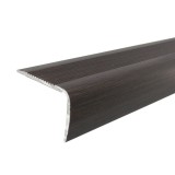 Profil aluminiu pentru treapta, Profiline wenge, 40 x 25 mm, 1.2 m