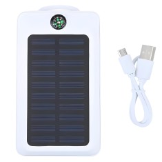 Power Bank APF&reg; 16800 mAh, Busola, LED si Incarcare USB , Alb