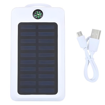 Power Bank APF&amp;reg; 16800 mAh, Busola, LED si Incarcare USB , Alb foto