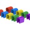 Conector clipsuri colorate 10 buc.