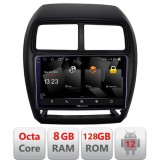 Navigatie Android Mitsubishi ASX 2017-2021 facelift, 8GB RAM, 128GB