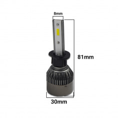 Set 2 becuri LED auto R6, 50W, 6000k – Slot H1, 48LED