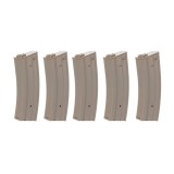 Incarcator real-cap M4 30 bile Specna Arms Tan