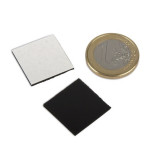 Patrate magnetice autoadezive 20 x 20 mm, grosime 0,4 mm, set de 1800 bucati