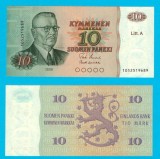 Finlanda (p#112) 10 Markkaa. 1980 aUNC &#039;Litt. A&#039; serie: 1052519689