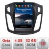 Navigatie tip Tesla Ford Focus 3 radio gps internet 8Core 4G carplay android auto 4+32 kit-tesla-150+EDT-E420 CarStore Technology