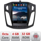 Navigatie tip Tesla Ford Focus 3 radio gps internet 8Core 4G carplay android auto 4+32 kit-tesla-150+EDT-E420 CarStore Technology