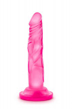 Dildo Clasic Mini, Roz, 12 cm