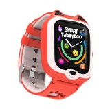 Ceas smartwatch, Tabby Boo, 4G, GPS, Ecran 1.4 inch, Kitty Red