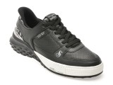 Cumpara ieftin Pantofi sport SKECHERS negri, SIZZLE, din piele naturala