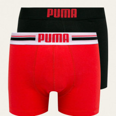 Puma boxeri 2-pack barbati, culoarea rosu
