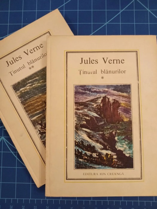Tinutul blanurilor - Jules Verne, Vol.1 si Vol.2, Editura Ion Creanga 1980.