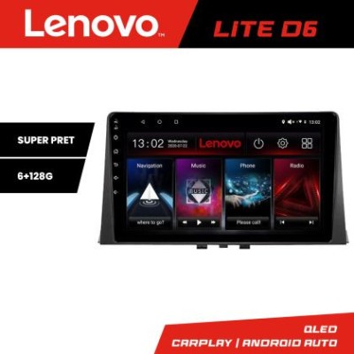Navigatie Citroen Berlingo 2019-2021 Lenovo Kit-berlingo18 8 core 6+128 GB Android Waze USB Navigatie Internet Youtube Radio v3 CarStore Technology foto