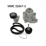 SKF Pompa apa + Set curea transmisie cu caneluri