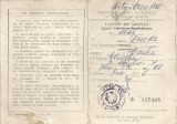 Romania, Directia Generala a Postelor si Telecom., Carnet de abonat radio, 1982