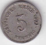 Germania 5 PFENNIG 1900